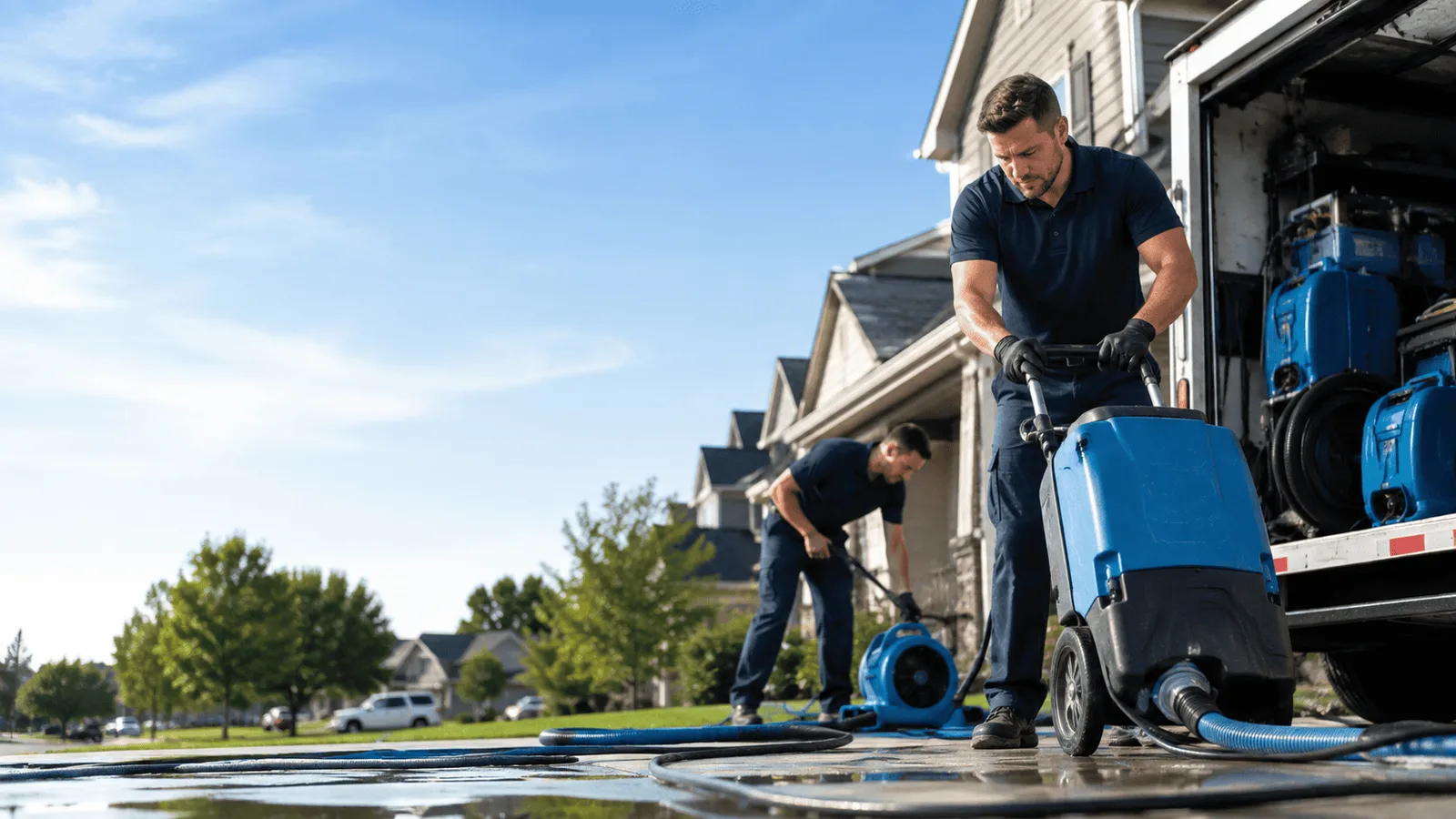 Dehumidification being performed in Pennsylvania Furnace, PA
